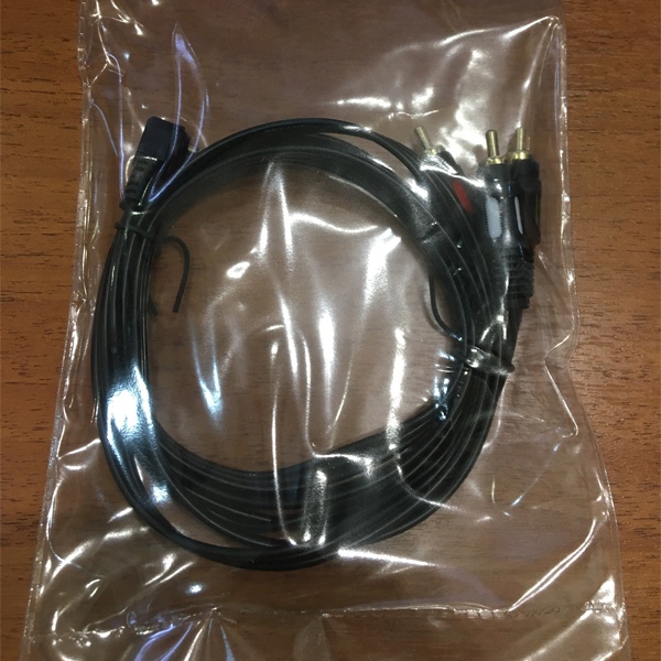 Кабель 3.5мм 4C Plug - 3RCA Plug 1.5M (GOLD) REXANT