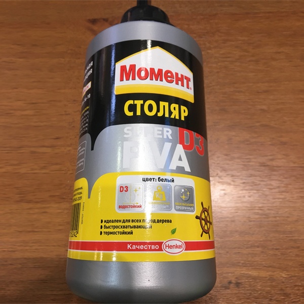 Клей Момент PVA D3 водостойкий, для всех пород дерева