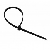 Хомут-стяжка кабельная Rexant нейлоновая 1020x9,0 мм черная [упаковка 100шт]