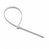 Хомут-стяжка кабельная Rexant нейлоновая 1020x9,0 мм белая [упаковка 100шт]