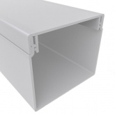 Кабель-канал Rexant с крышкой 16х16 ПВХ белый 2м/шт [упак.84м] (кабельный короб)