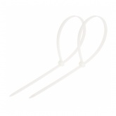 Хомут-стяжка кабельная Rexant нейлоновая 500x7,6 мм белая [упаковка 100шт]