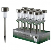 Светильник садовый TDM СС-325 на солнечных батареях, сталь, 6х35 см, ДБ