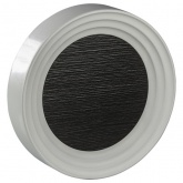 Дверной звонок Zamel Bittorf двухтональный, электромеханический, 220 В, белый/антрацит,