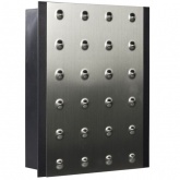 Дверной звонок Zamel Bittorf двухтональный, электромеханический, 220 В, серебро,