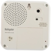 Звонок электрический Navigator 61 277 NDB-D-DC05-2V1-WH 10 мелодий питание от батареек