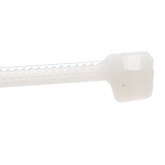 Хомут-стяжка кабельная Rexant нейлоновая 120x2,5 мм белая [упаковка 100шт]