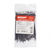 Хомут-стяжка кабельная Rexant нейлоновая 120x2,5 мм черная [упаковка 100шт]