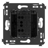 Механизм управления рольставней в стену DKC Avanti, черный квадрат