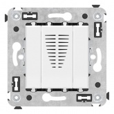 Звонок в стену DKC Avanti, белое облако