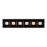 Светильник Arlight MAG-LASER-45-L160-6W Warm3000 (BK, 15 deg, 24V)