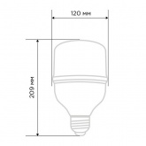 Лампа светодиодная Rexant 50W 4000K E27-E40 4750Lm нейтральный свет