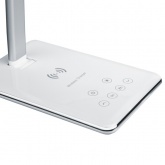 Светильник светодиодный настольный 82 742 NDF-D030-6W-MK-WH-LED DIM 3000-5500K 290Lm зарядка Qi и US