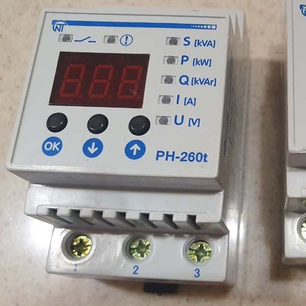 Реле напряжения РН-260t Новатек-Электро