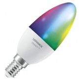Светодиодная лампа Ledvance WiFi Classic B 40 5W RGBW E14 DIM 470Lm 20000h d38x107mm