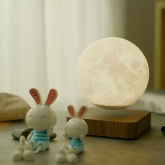 Светильник светодиодный настольный Gauss 3D Луна 2W 3000K/4000K 220-240V D14см левитация LED