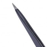 Пинцет TDM прецизионный прямой 125 мм, острое жало, нерж., антистатич. покр., блистер, серия Рубин