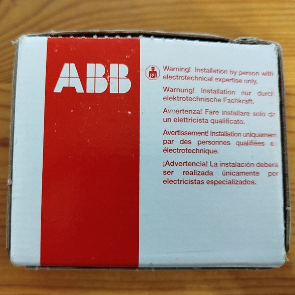 Однофазное устройство защитного отключения ABB F202 номинальный ток 25А, ток утечки 30mA, тип A, 2 полюса, 2 модуля