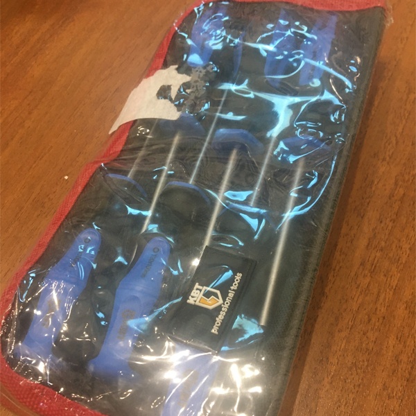 Комплект отверток Торкс звездочка, 6 предметов, кофр с прозрачной крышкой