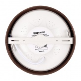 Светильник светодиодный TDM накладной круг Даунлайт СПО 18 Вт 3000K (венге) 225х32мм