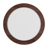 Светильник светодиодный TDM накладной круг Даунлайт СПО 18 Вт 3000K (венге) 225х32мм