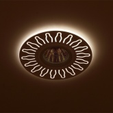 Встраиваемый светильник ЭРА DK LD31 WH декор c LED подсветкой MR16 220V max 11W белый 5056183765361