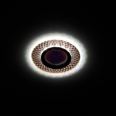 Встраиваемый светильник ЭРА DK LD43 TEA 3D декор c LED подсветкой MR16 чай 5056183763848