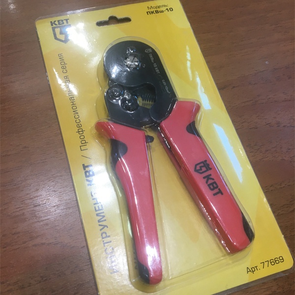 Пресс клещи ПКВш-10 для опрессовки втулочных наконечников