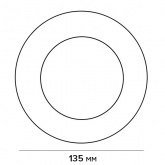 Светильник светодиодный Downlight Foton FL-LED DLC 20W 2700K 1800Lm поворотный 27