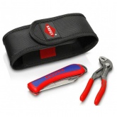 Рождественский набор KNIPEX 3 предмета (KN-8701125-клещи, KN-162050-нож, KN-001972-сумка)