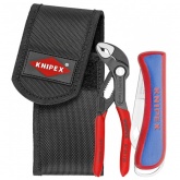Рождественский набор KNIPEX 3 предмета (KN-8701125-клещи, KN-162050-нож, KN-001972-сумка)