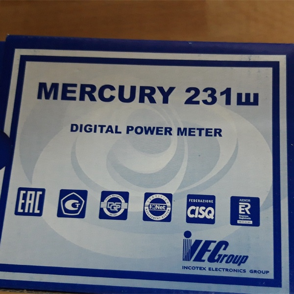 Счетчик электронный, трехфазный, многотарифный, многофункциональный Меркурий 231 ART01-ш