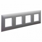 Рамка 8 модуля DKC Avanti, закаленная сталь