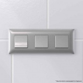 Рамка 6 модуля DKC Avanti, закаленная сталь