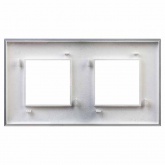 Рамка 4 модуля DKC Avanti, закаленная сталь