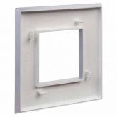 Рамка 2 модуля DKC Avanti, закаленная сталь