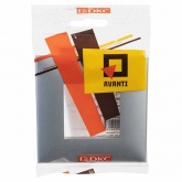 Рамка 2 модуля DKC Avanti, закаленная сталь