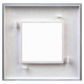 Рамка 2 модуля DKC Avanti, закаленная сталь