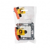 Розетка TV DKC Avanti проходная в стену, белое облако