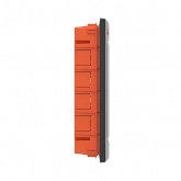 Щиток встраиваемый DKC RAM base 24м (2х12) прозрачная дверь IP41 черный