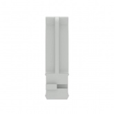 Держатель-клипса DKC для труб и гофры с защелкой 50 мм серый