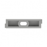 Держатель-клипса DKC для труб и гофры с защелкой 50 мм серый