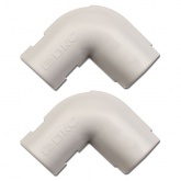 Колено DKC открывающееся 90 град. 25 мм серый IP40