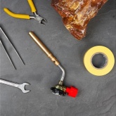 Газовая горелка-насадка Rexant GT-18 (механическая с регулятором) паяльного типа