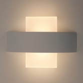 Светодиодный настенный светильник ЭРА WL7 WH+WH 6W IP20 белый (5056183725860)