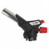 Горелка газовая ЭРА GB-07P с пьезоподжигом установка на баллон вращение 360 градусов