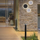 Светильник светодиодный уличный настенный Feron DH104 7W 4000K 230V 450Lm IP54 круглый белый