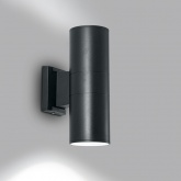 Светильник светодиодный уличный настенный Feron DH0706 2x10W 3000K 230V 1600Lm IP54 черный