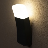 Светильник светодиодный уличный настенный Smart OUTD Curve Wall RGBW DG 9W/830 520Lm WI-FI