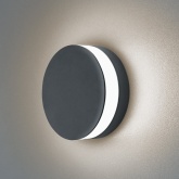 Светильник светодиодный уличный настенный 80 557 NOF-D-W-002-01 12W 3000K 300Lm черный алюминий